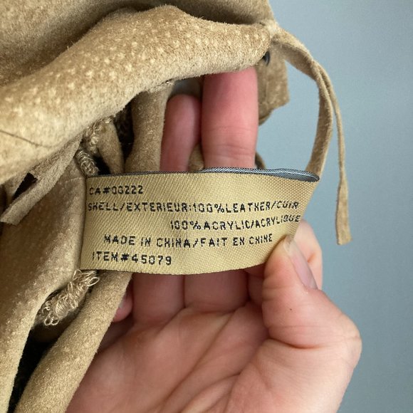 Nevada Suede Fringe Poncho - Picture 8 of 8